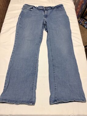 Light Blue Women's  Levi Strauss Boot-cut Jeans